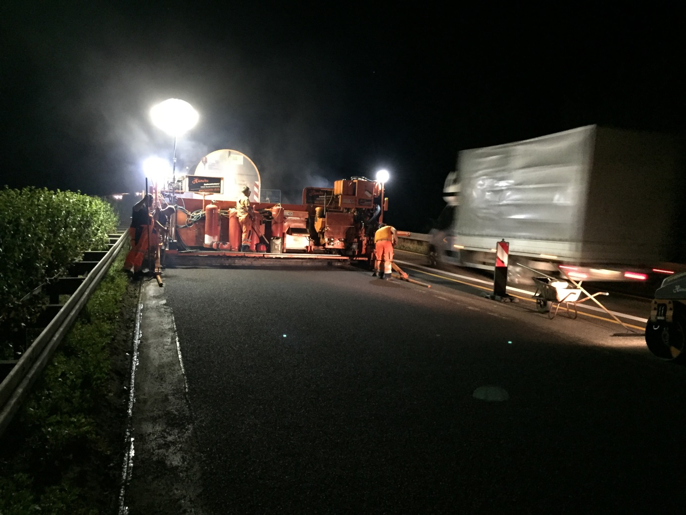 BAB A 13, Erhaltungsmaßnahme rechte RF, km 122,389-123,381 BAB A 13, Erhaltungsmaßnahme rechte RF, km 122,389-123,381